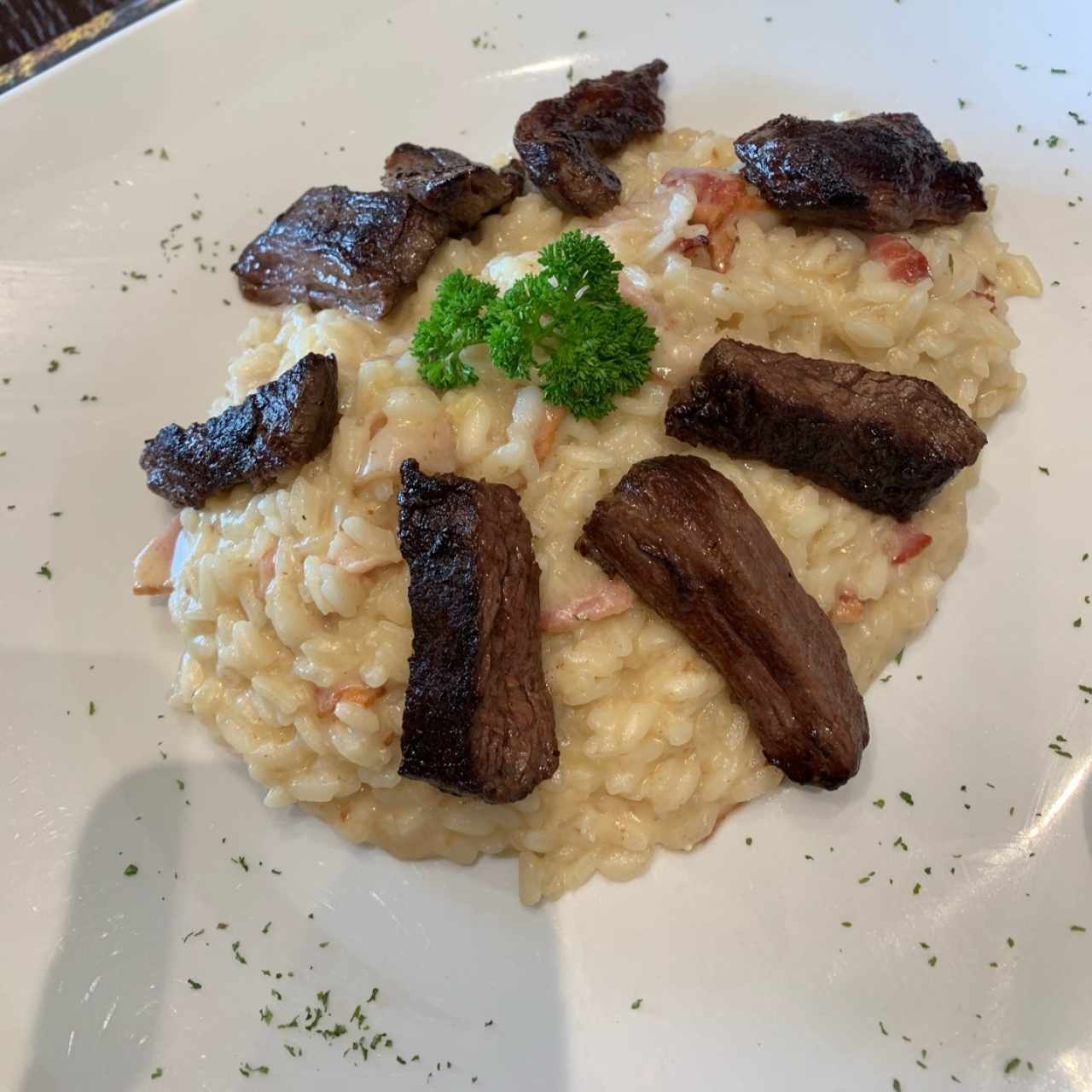 Risotto de entraña