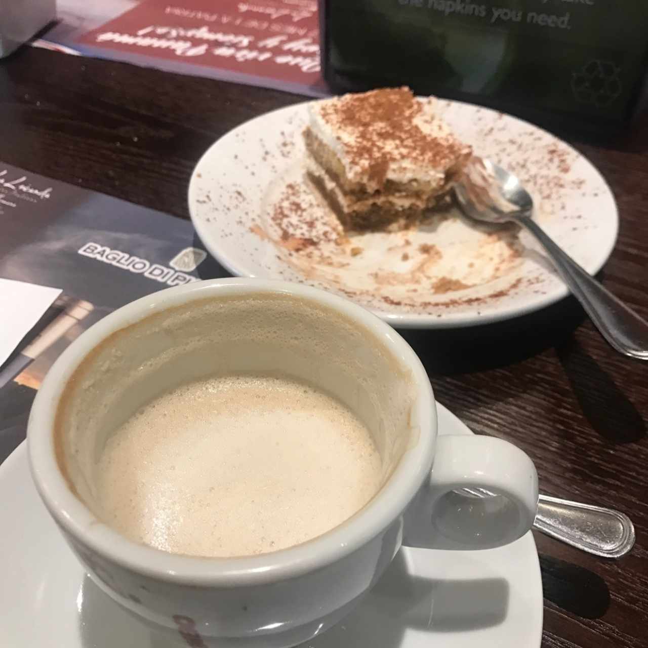 Latte con Tiramisu 