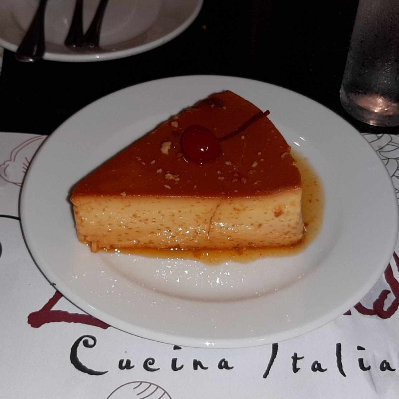 Flan de la casa