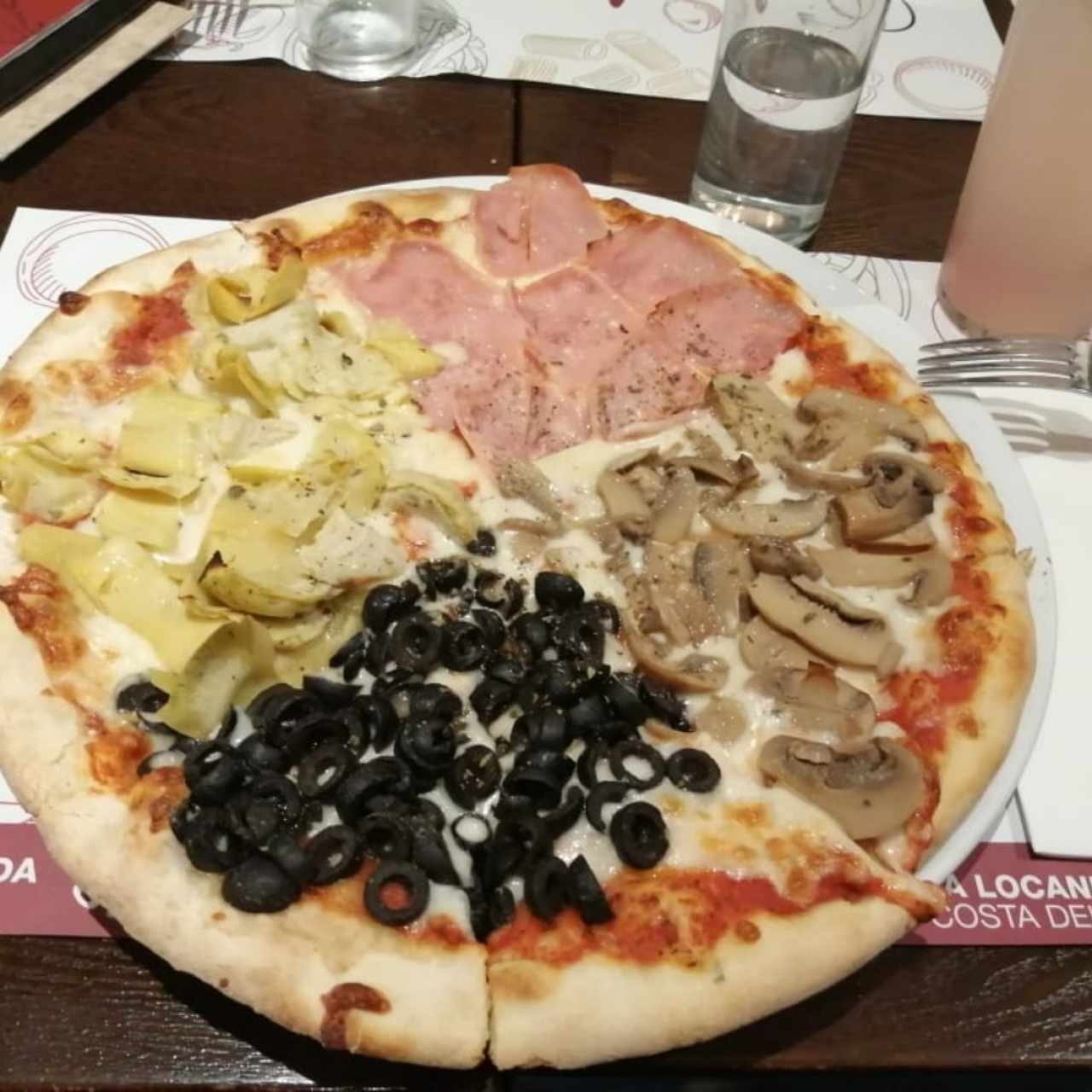 Pizzas - 4 Stagioni