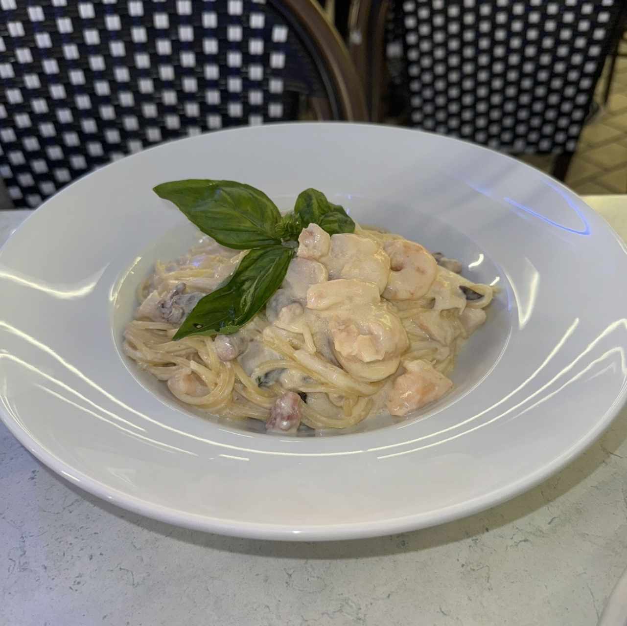 Pasta de mariscos