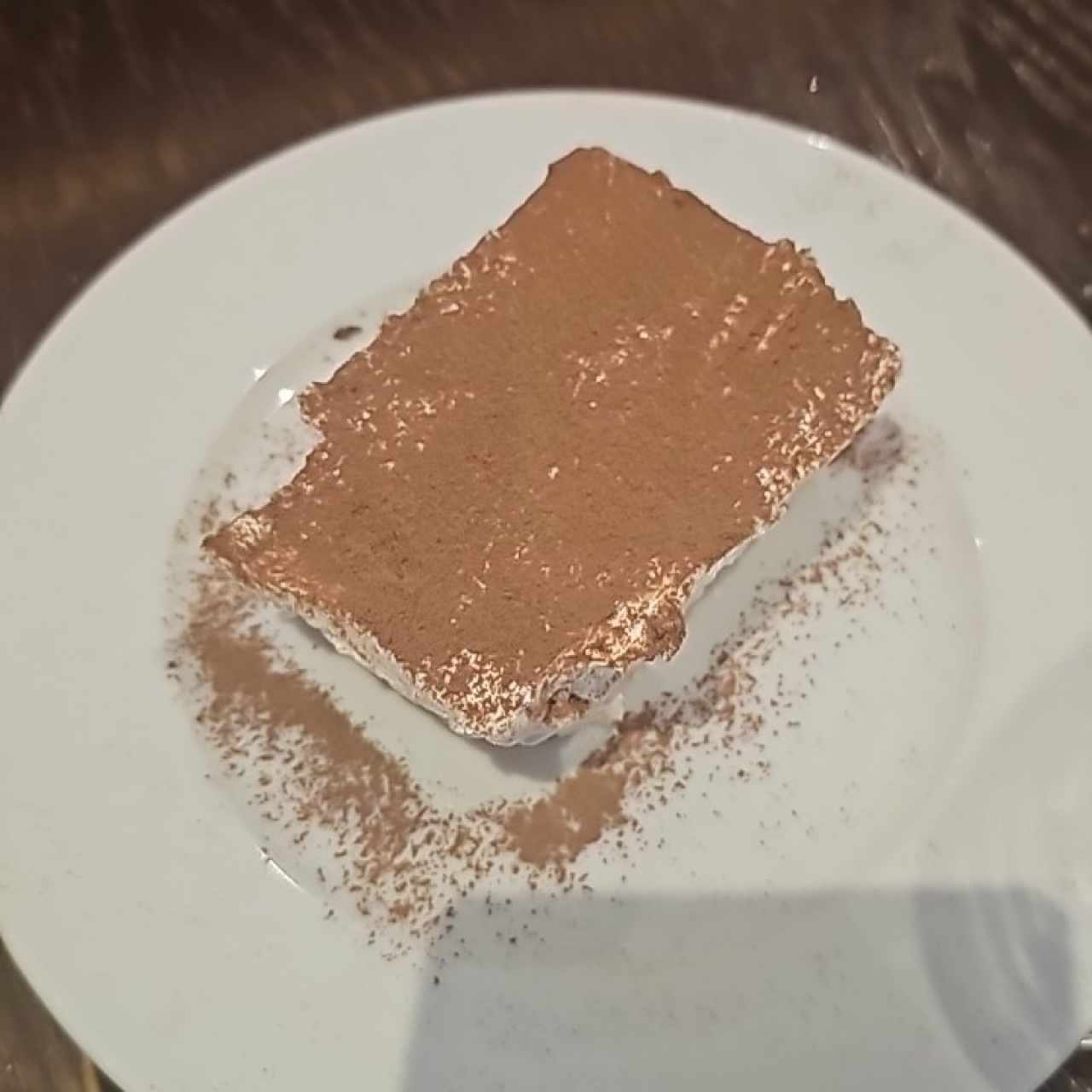 Tiramisú de la casa