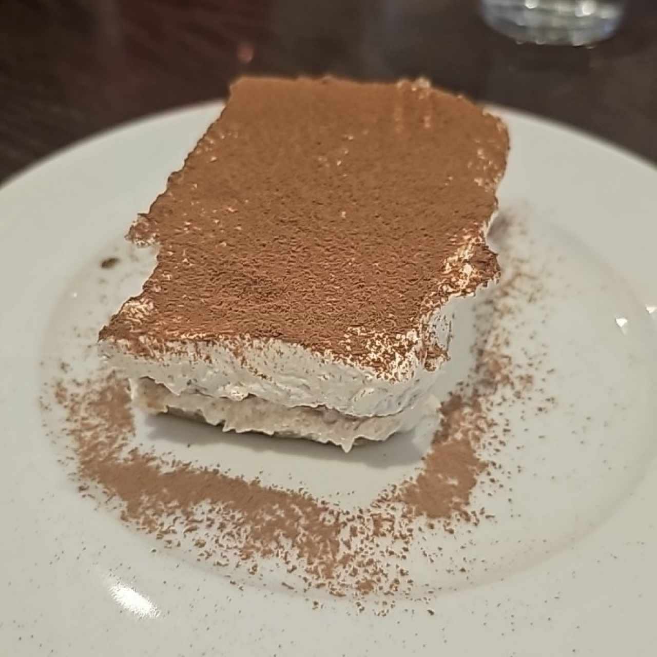 Tiramisú de la casa