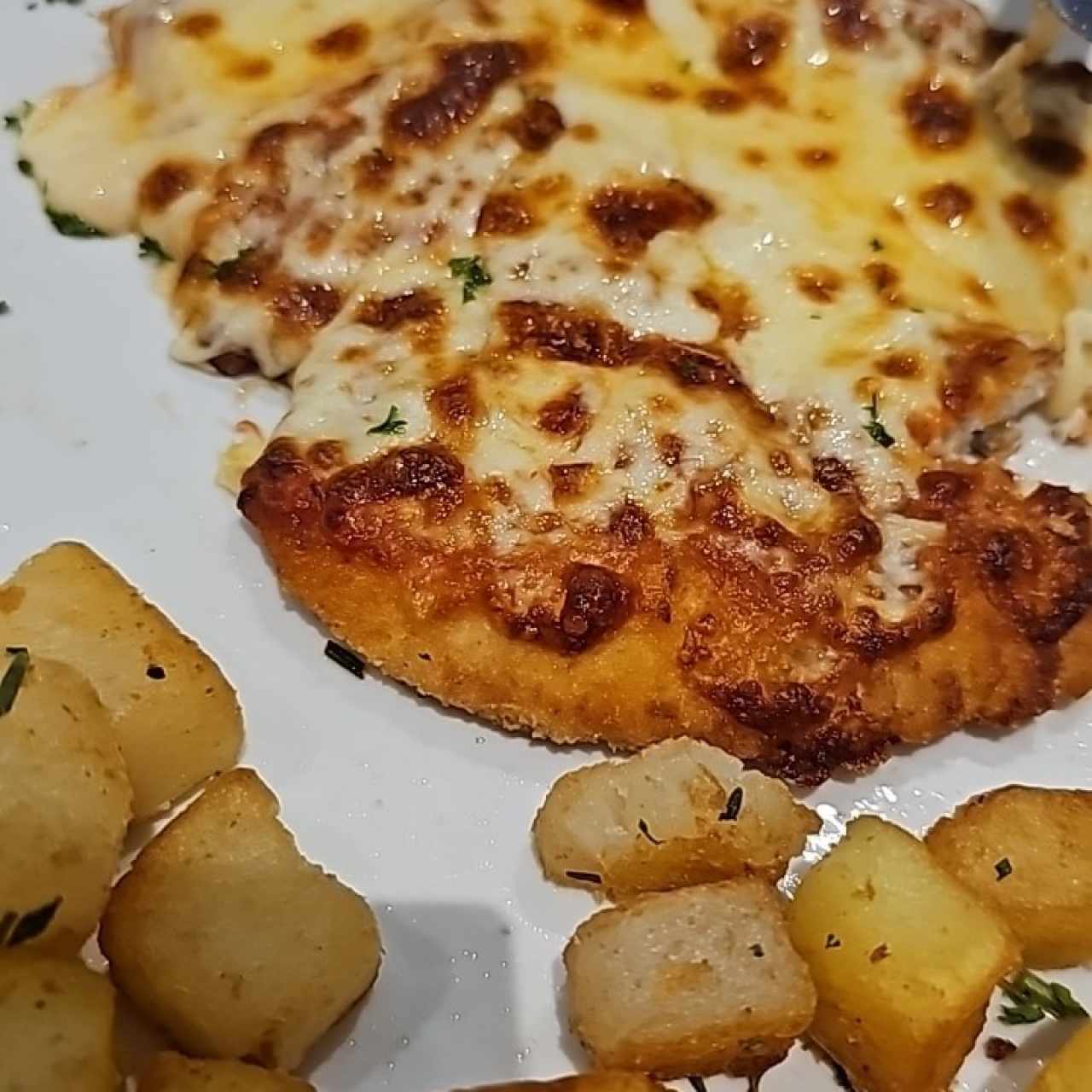 Pechuga de Pollo Alla Milanese Bisanzio