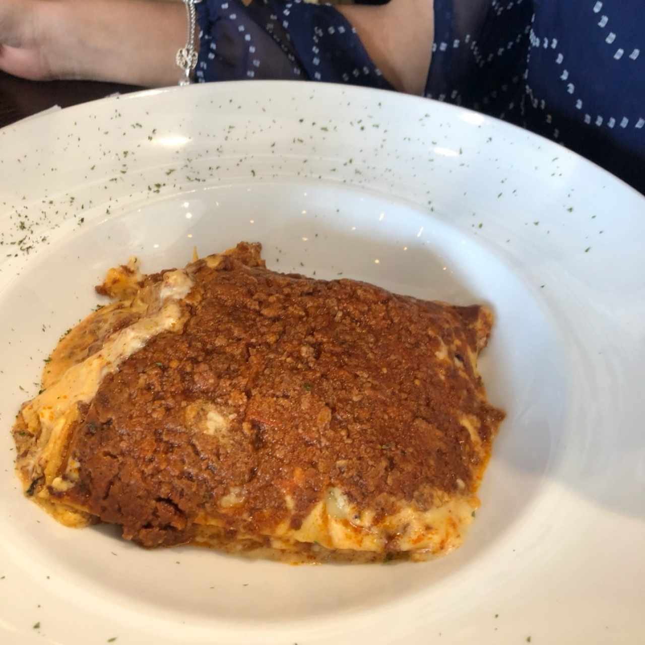 lasagna de carne