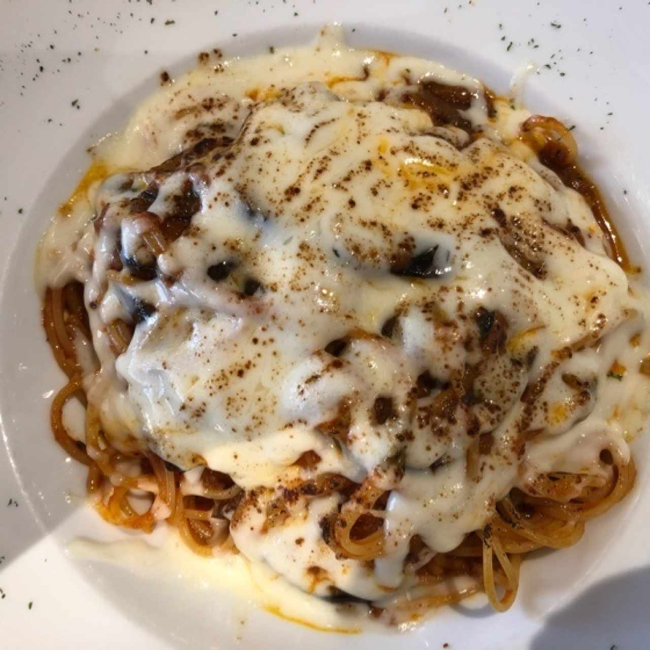 Spaguettis a la Sorrentina 👌🏼