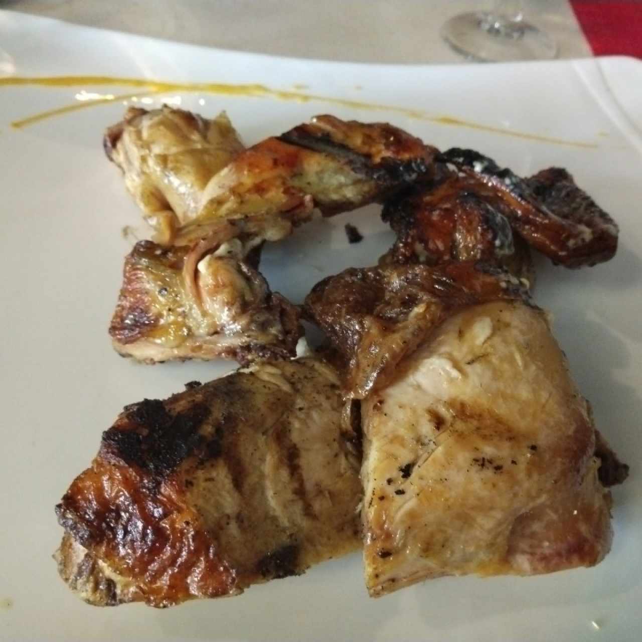 Pollo - Medio pollo asado