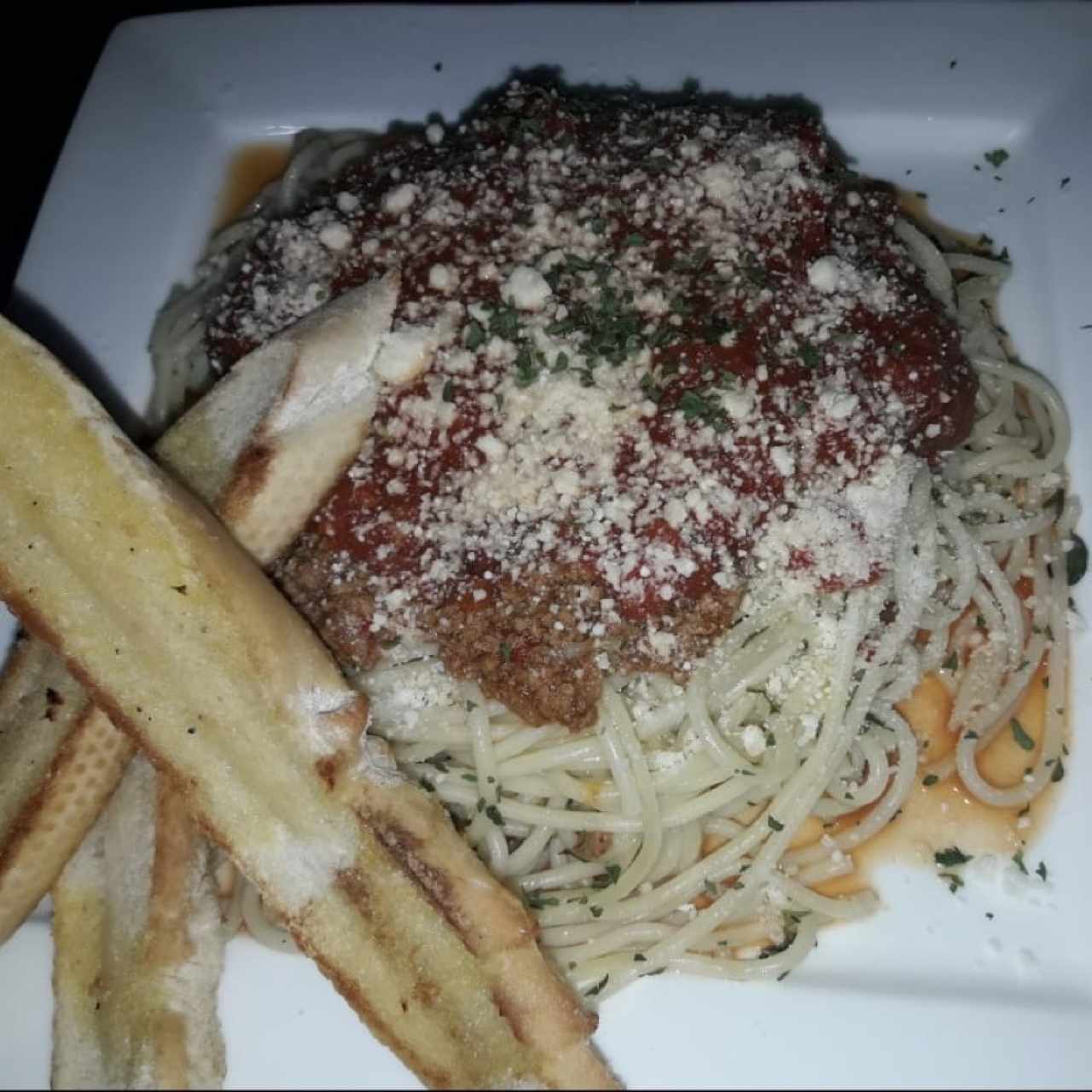 Menu Ejecutivo - Spaghetti a la boloñesa