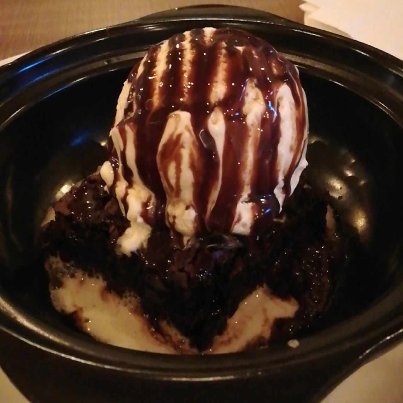 Brownie & Vainilla Ice Cream