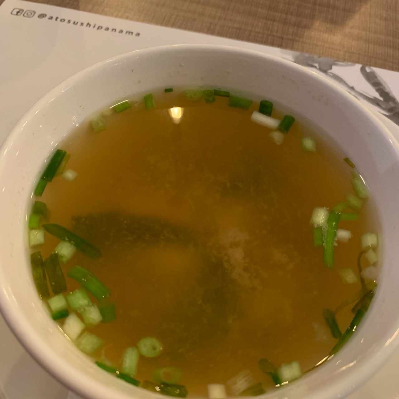 Sopa Miso