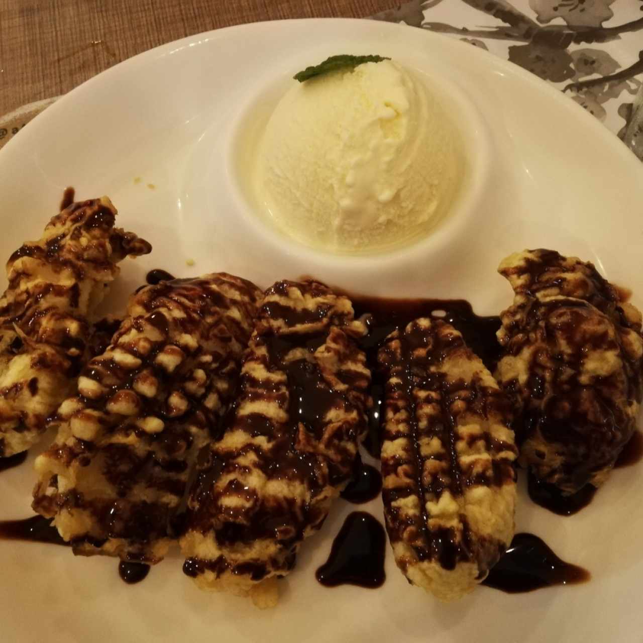 Postres - Banana Tempura