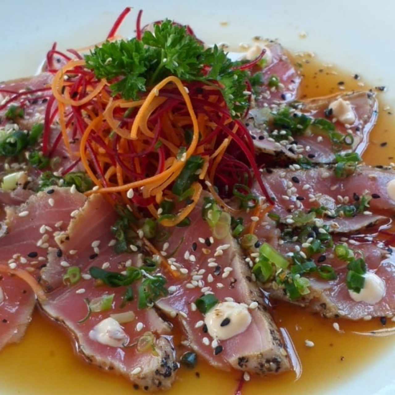 Entradas/Carpaccio - Maguro Tataki