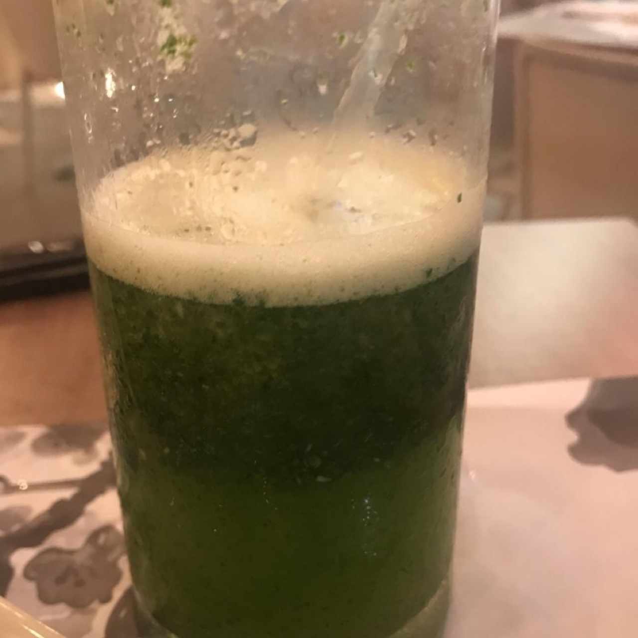 limonada con hierbabuena