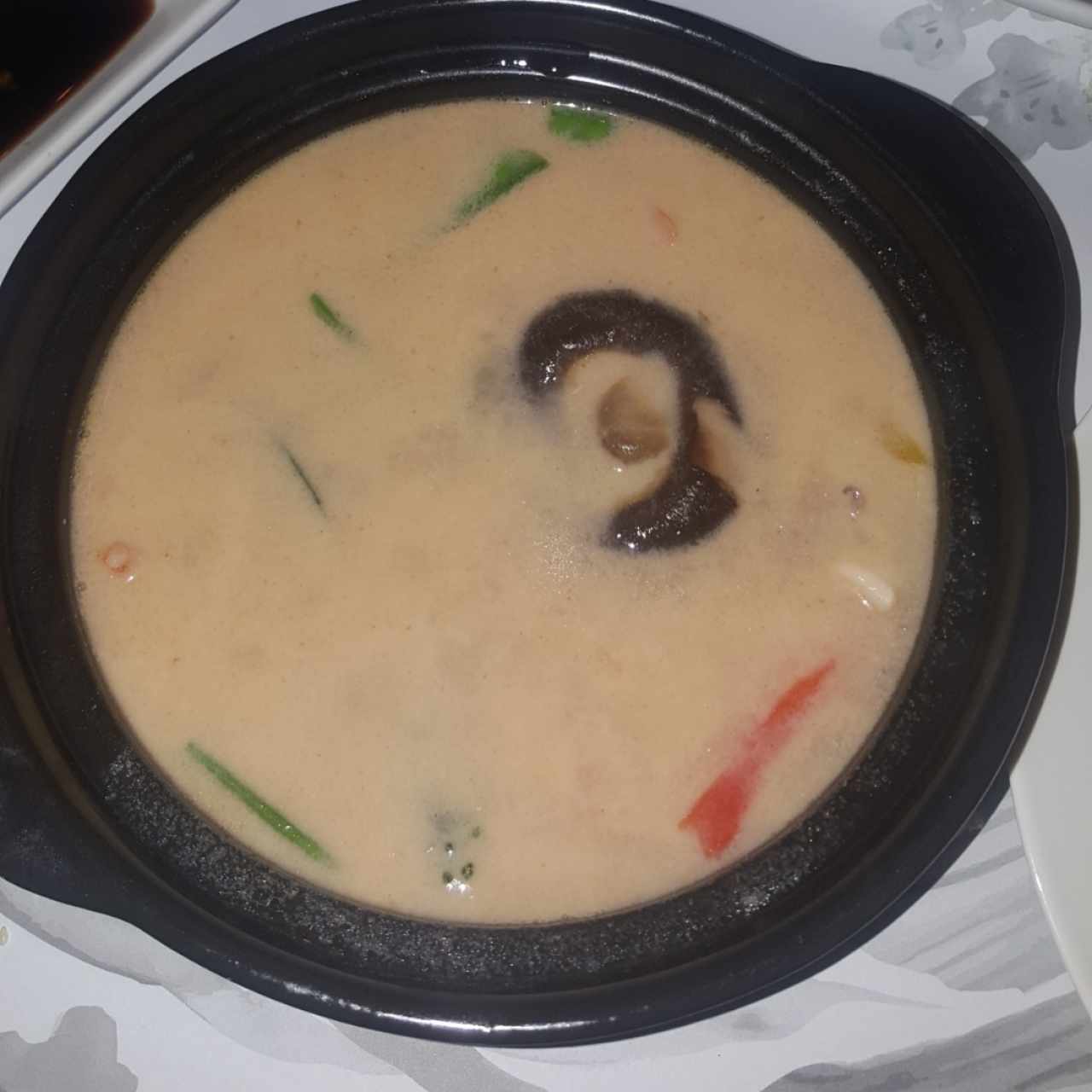 Spicy seafood soup