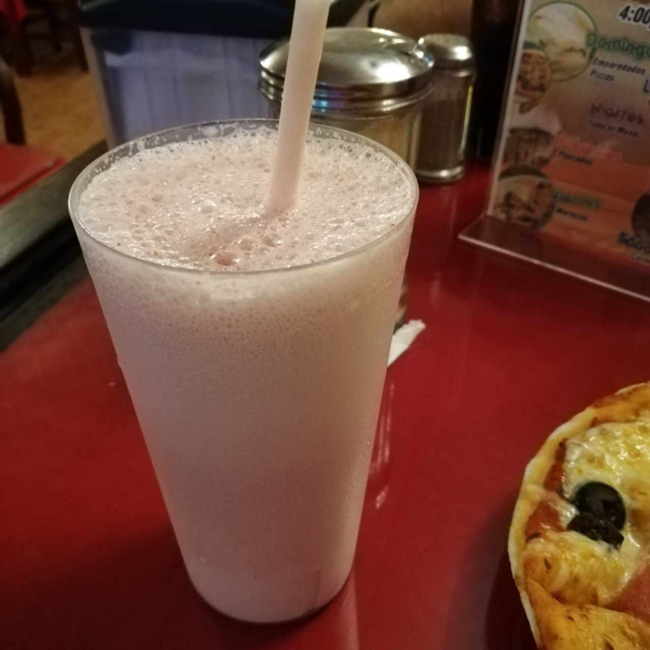 batido de fresa