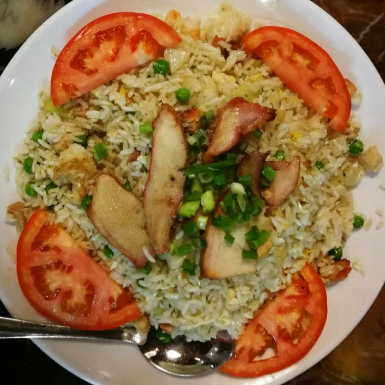 Arroz a la cantón 