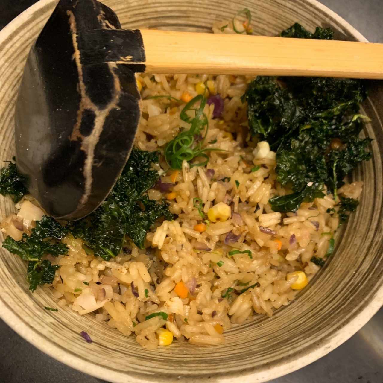 arroz vegetariano
