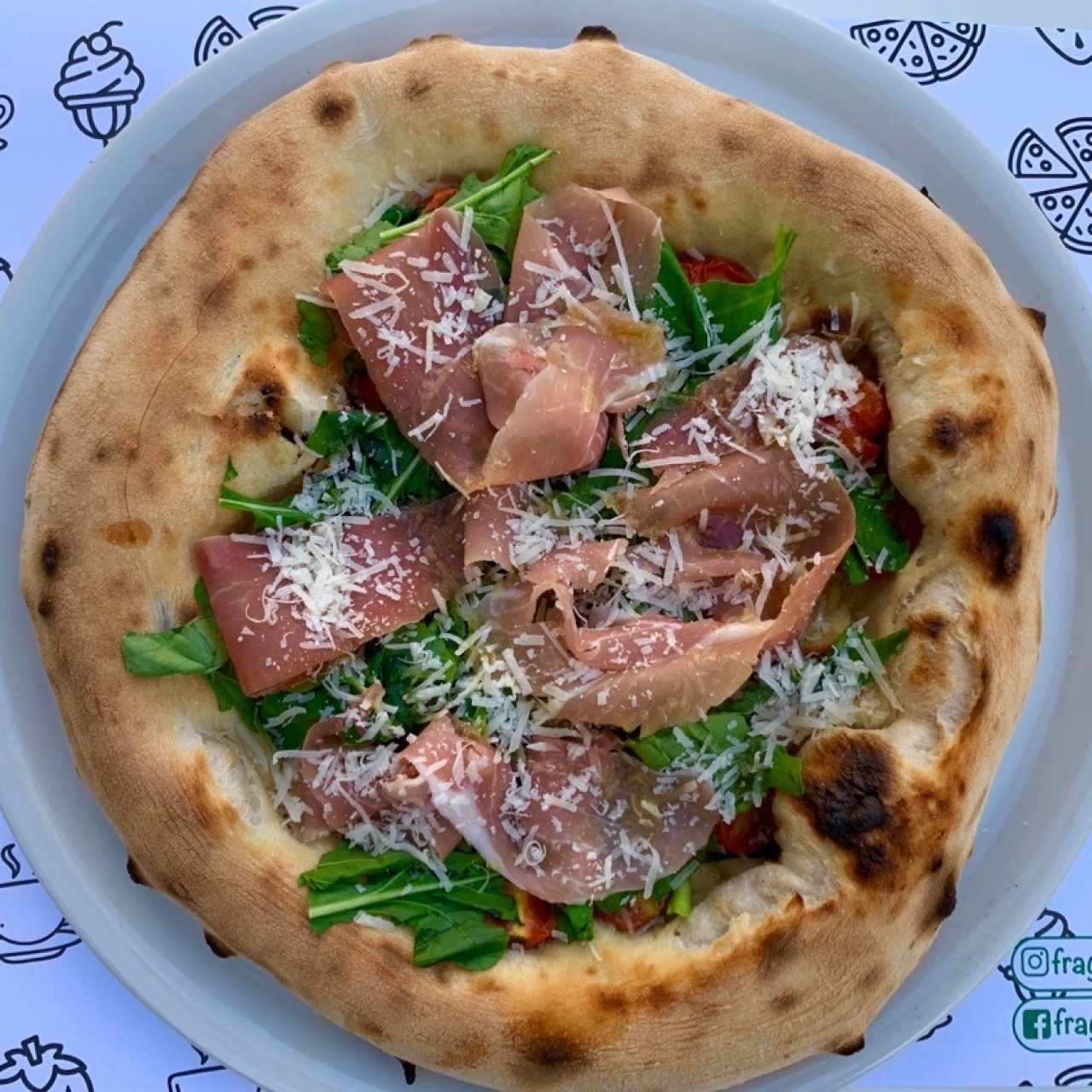 Pizza de Prosciutto