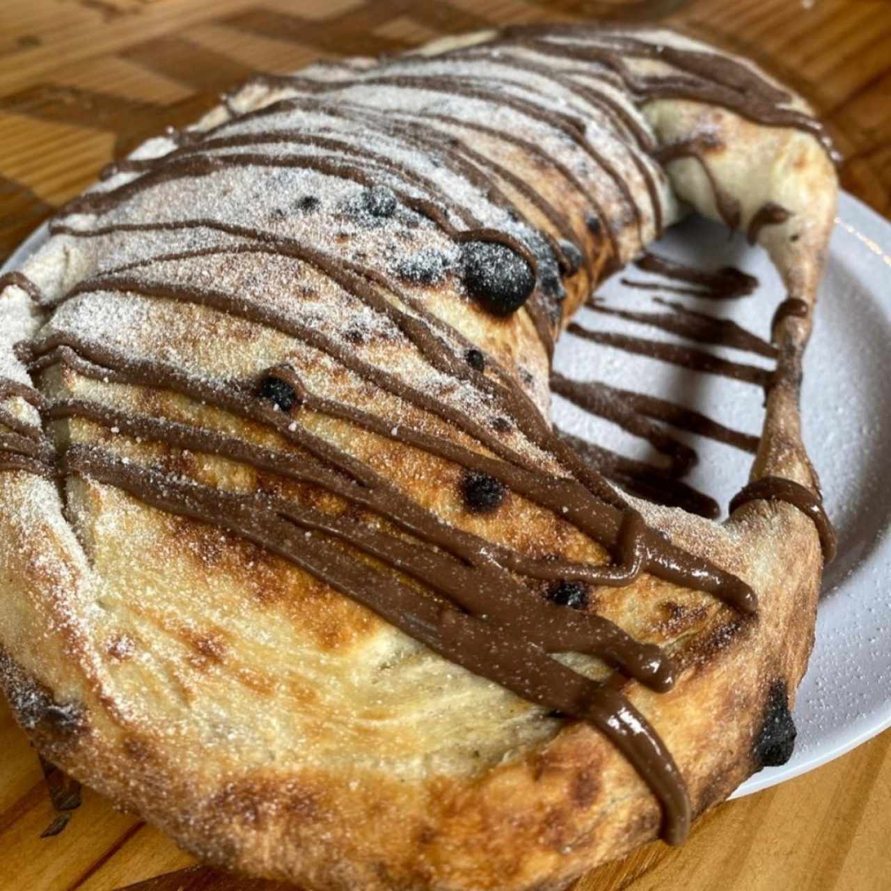 Postres - Calzone de Nutella