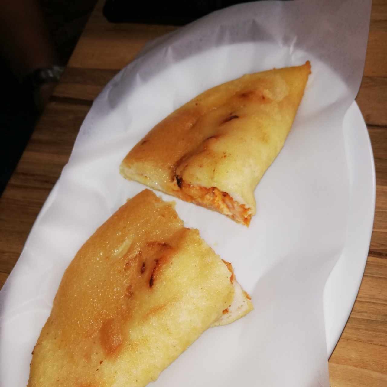 empanada de camarón