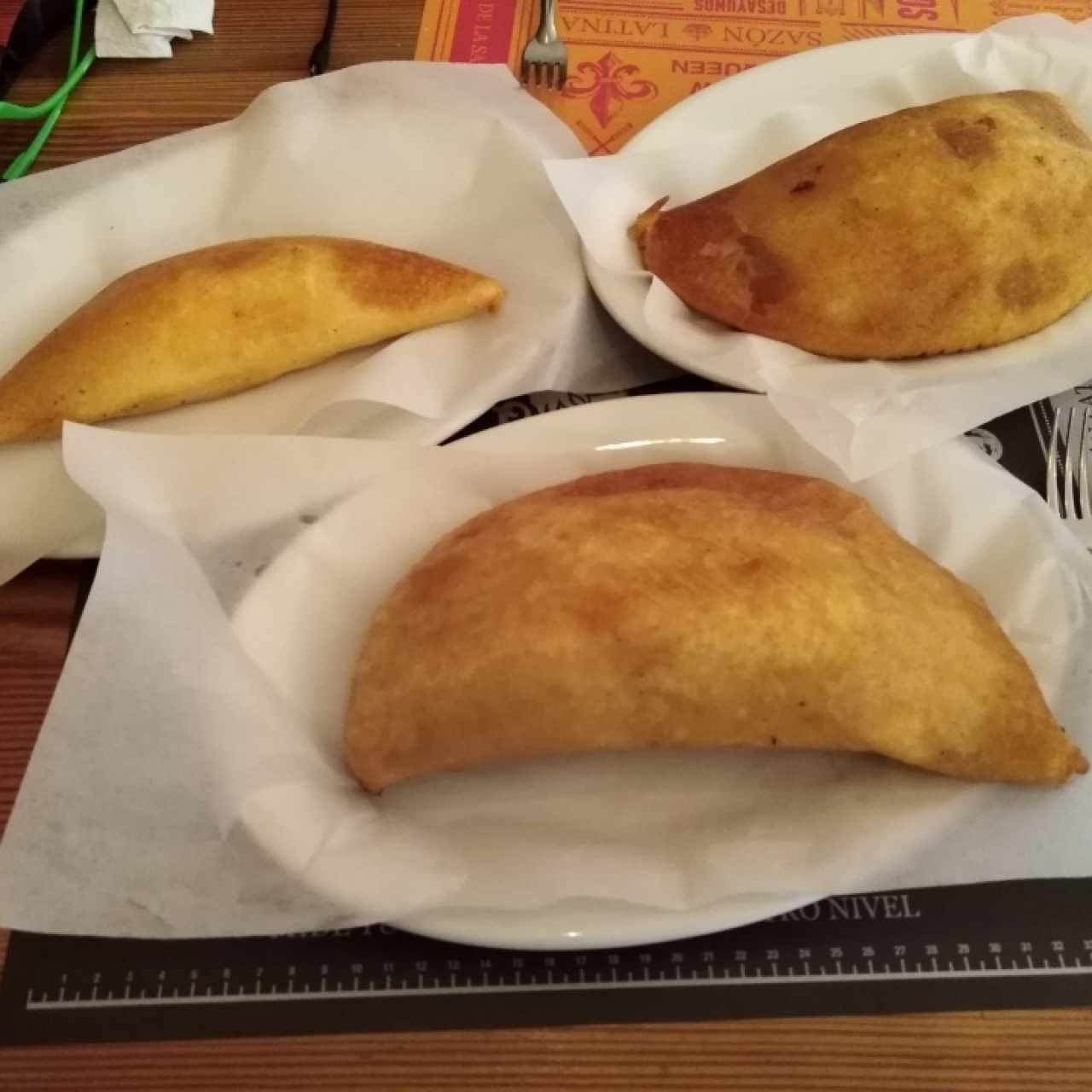 empanada de Pabellón y de queso