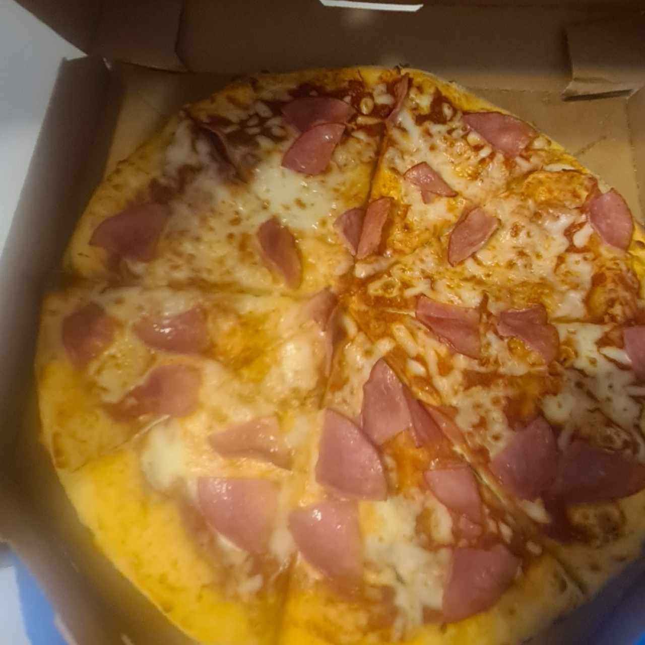 pizza jamón 
