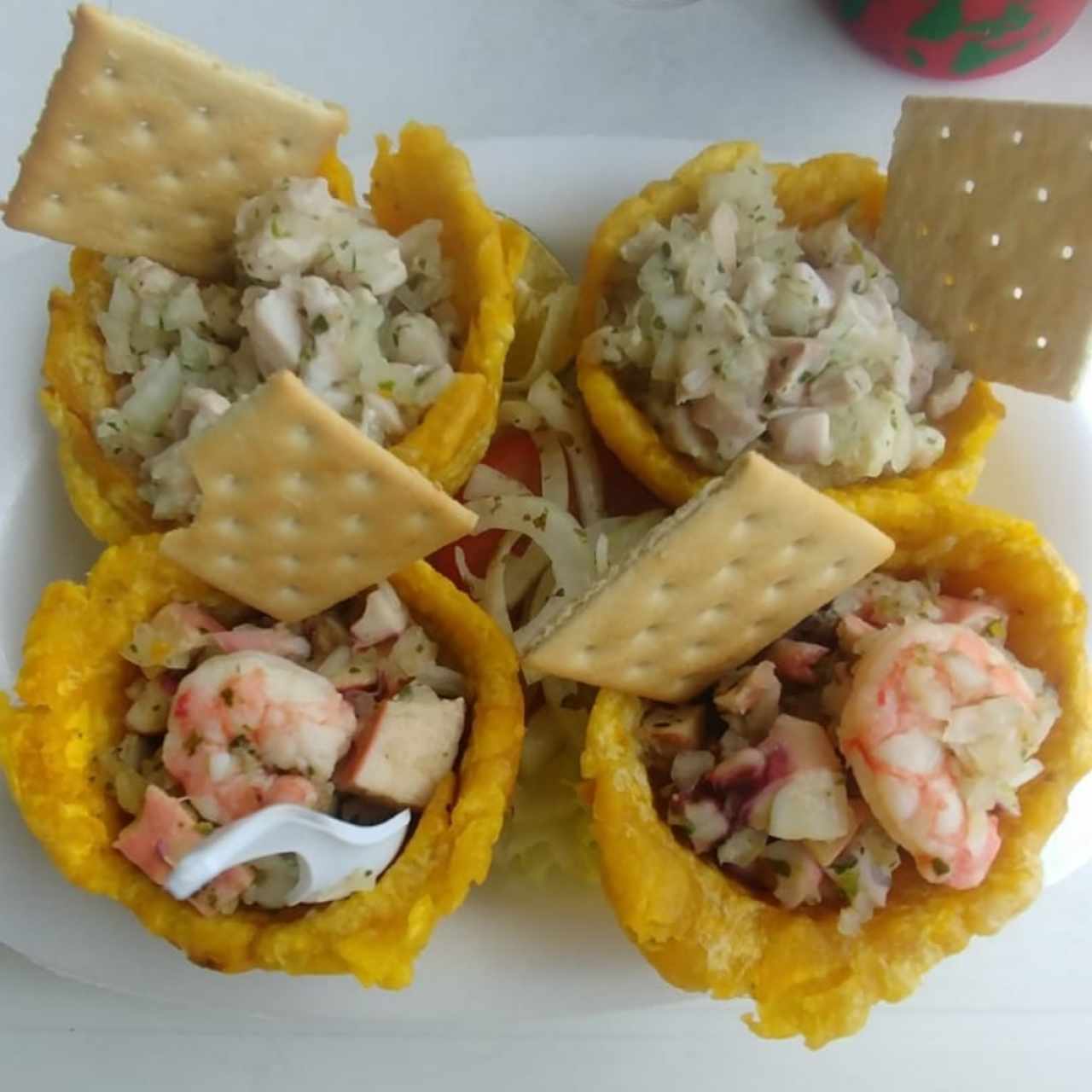 Rellenos de ceviche