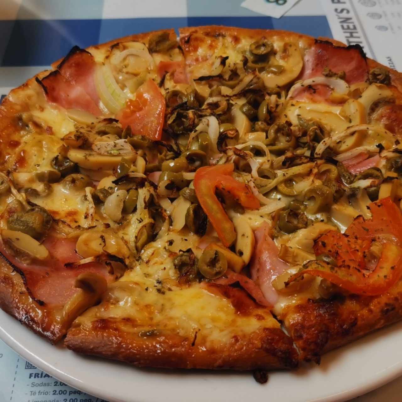 Pizza Athens Quemada