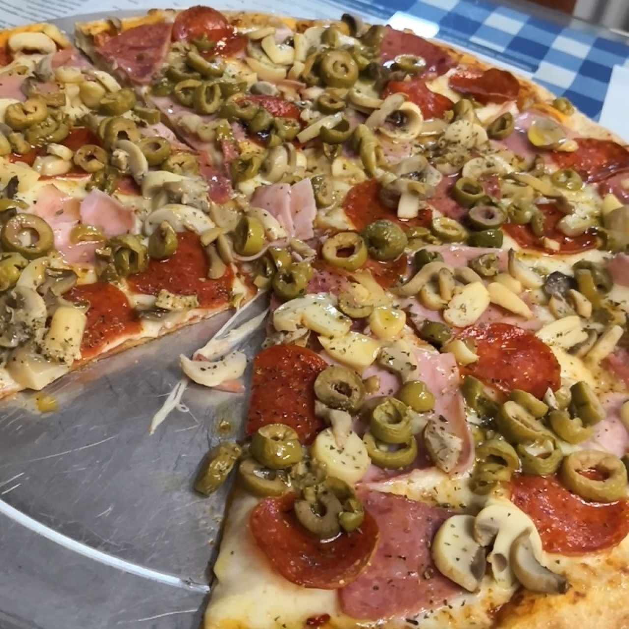 pizza combinación