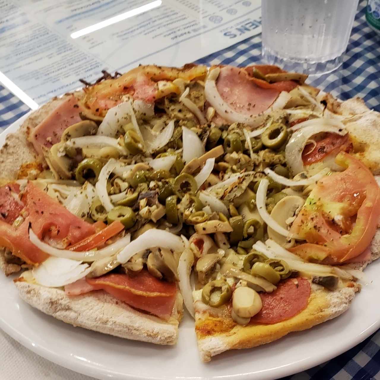 Pizza con anchoas