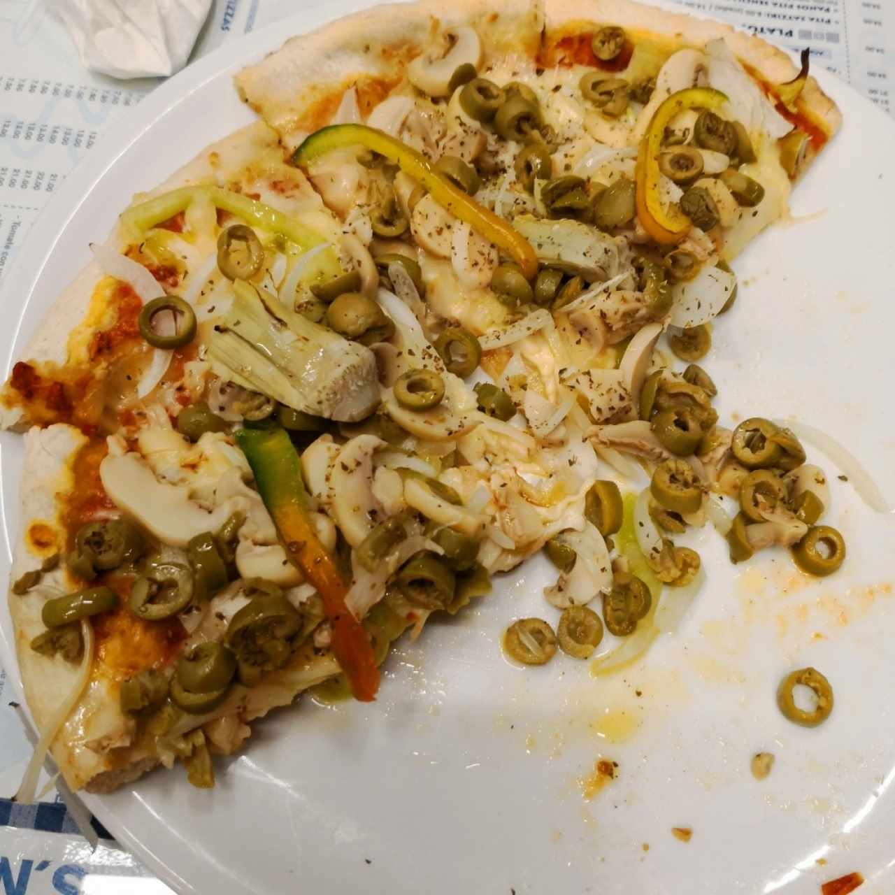 Pizza de Vegetales 