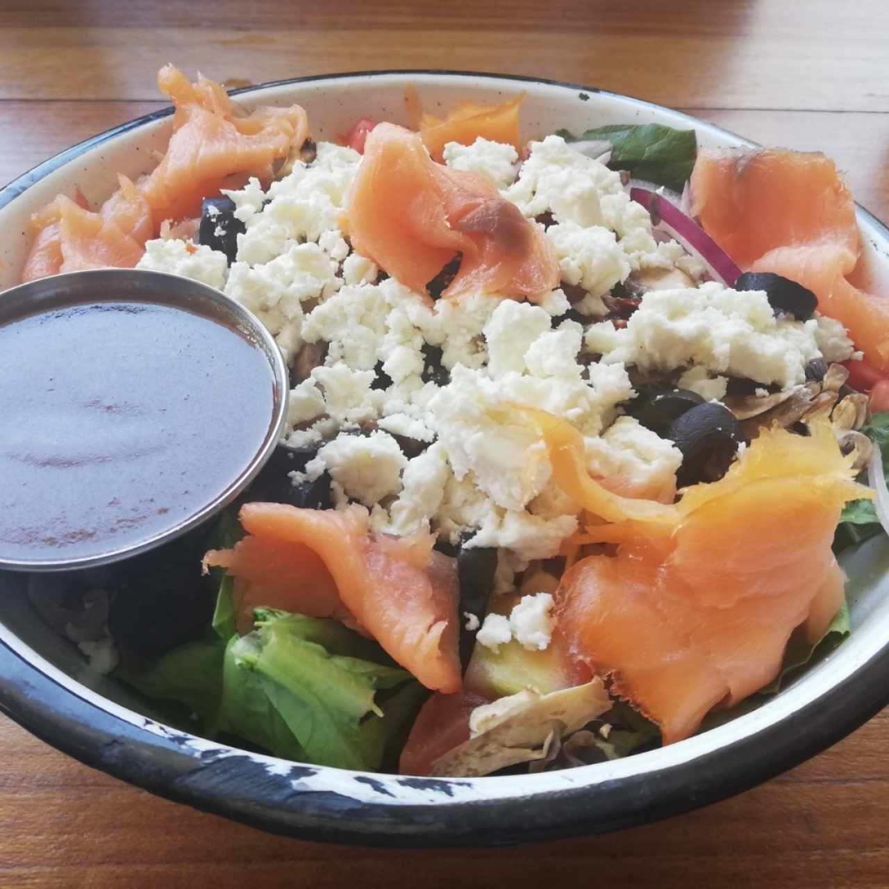 Tomato Especial con extra de Salmon