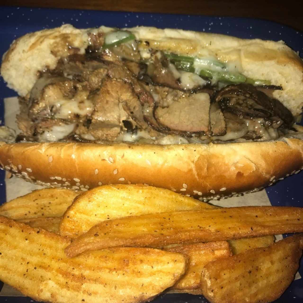 Cheese philly steak