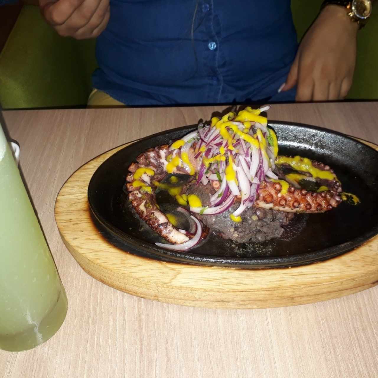 Pulpo a la Parrilla-Muy bueno!