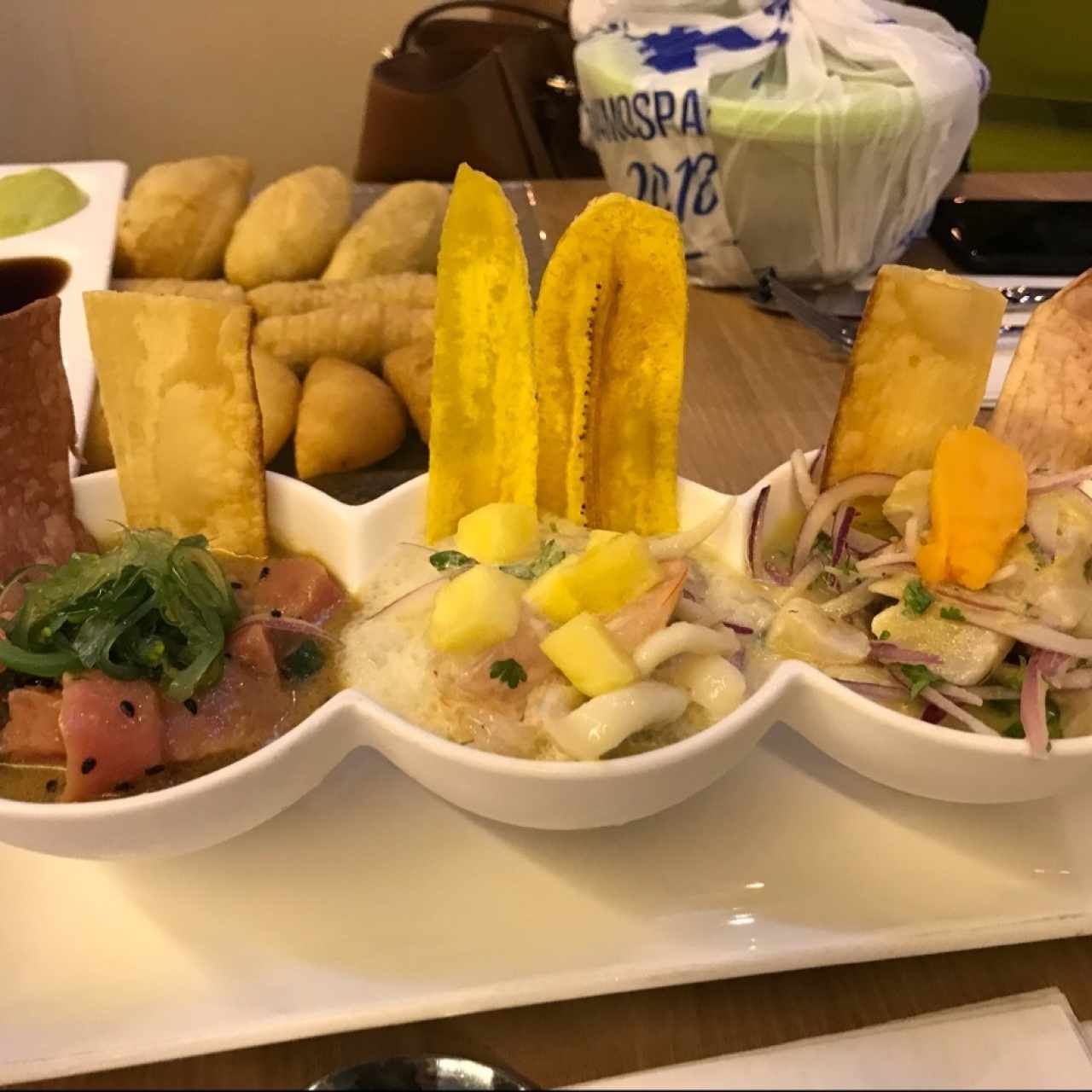 Degustación de tres Ceviches