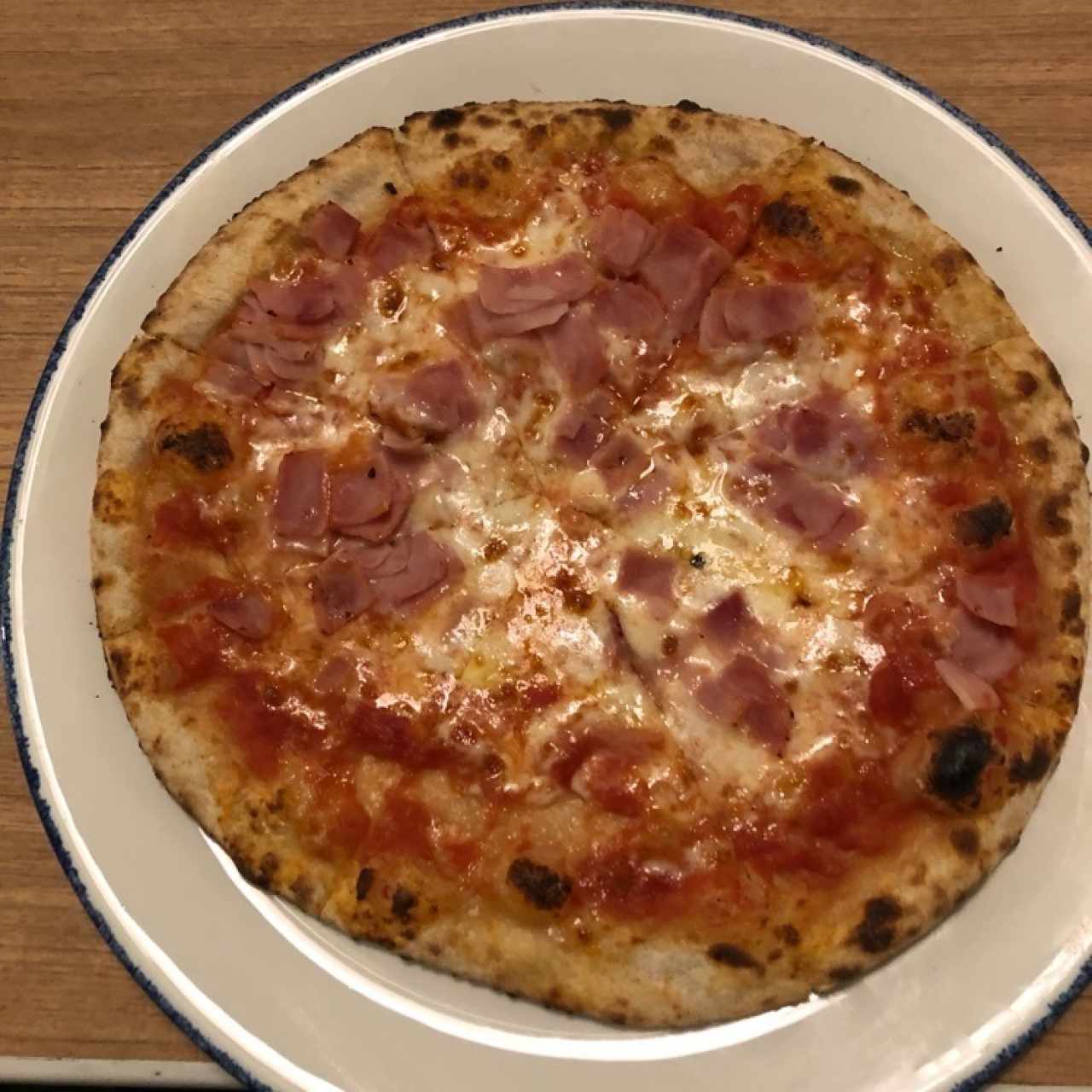 Pizza de Jamon