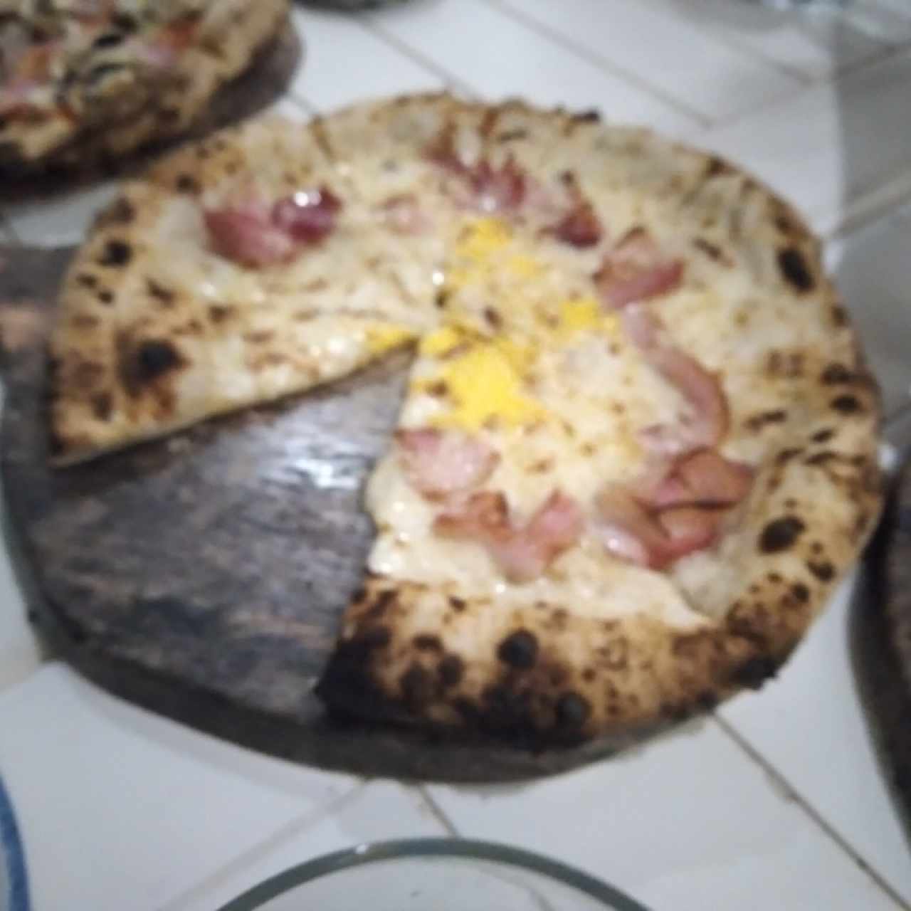Piezas Extraordinarias - Pizza Carbonara