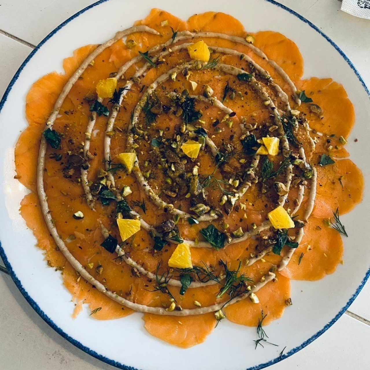 Carpaccio Di Salmone