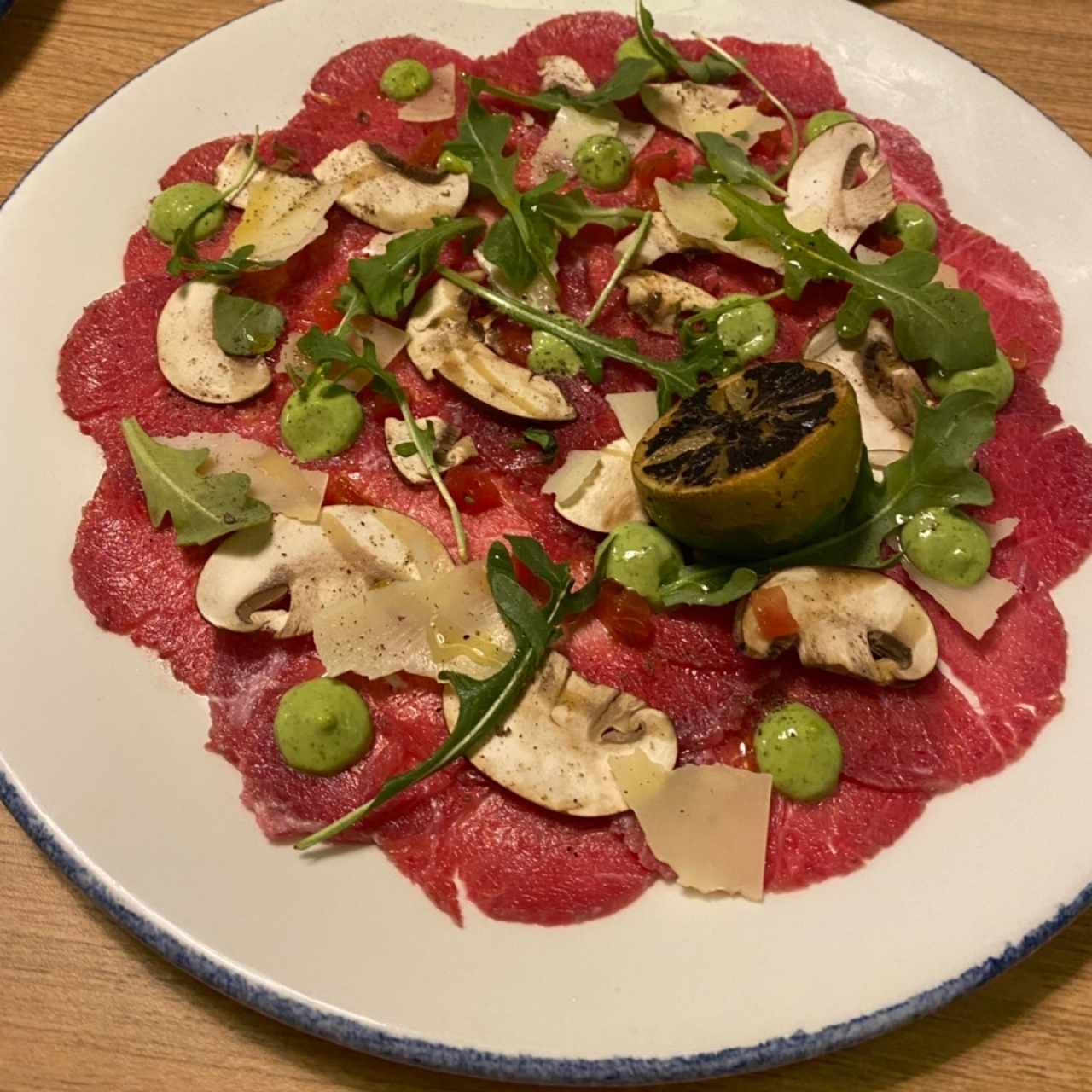 Carpaccio Di Manzo