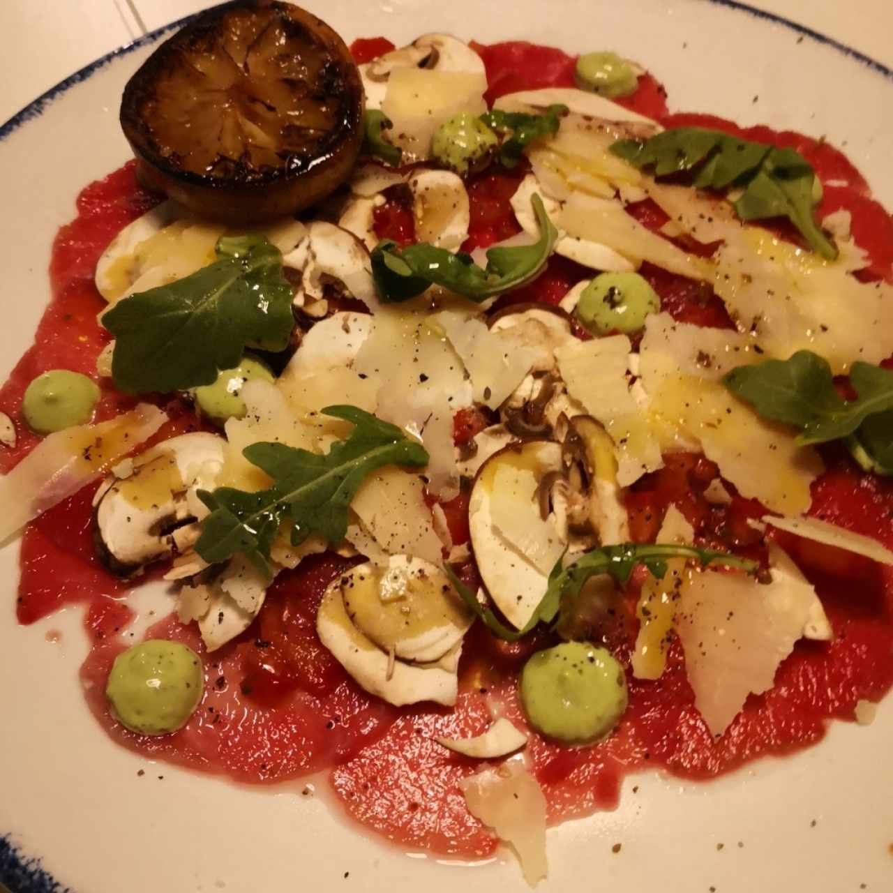 Carpaccio Di Manzo