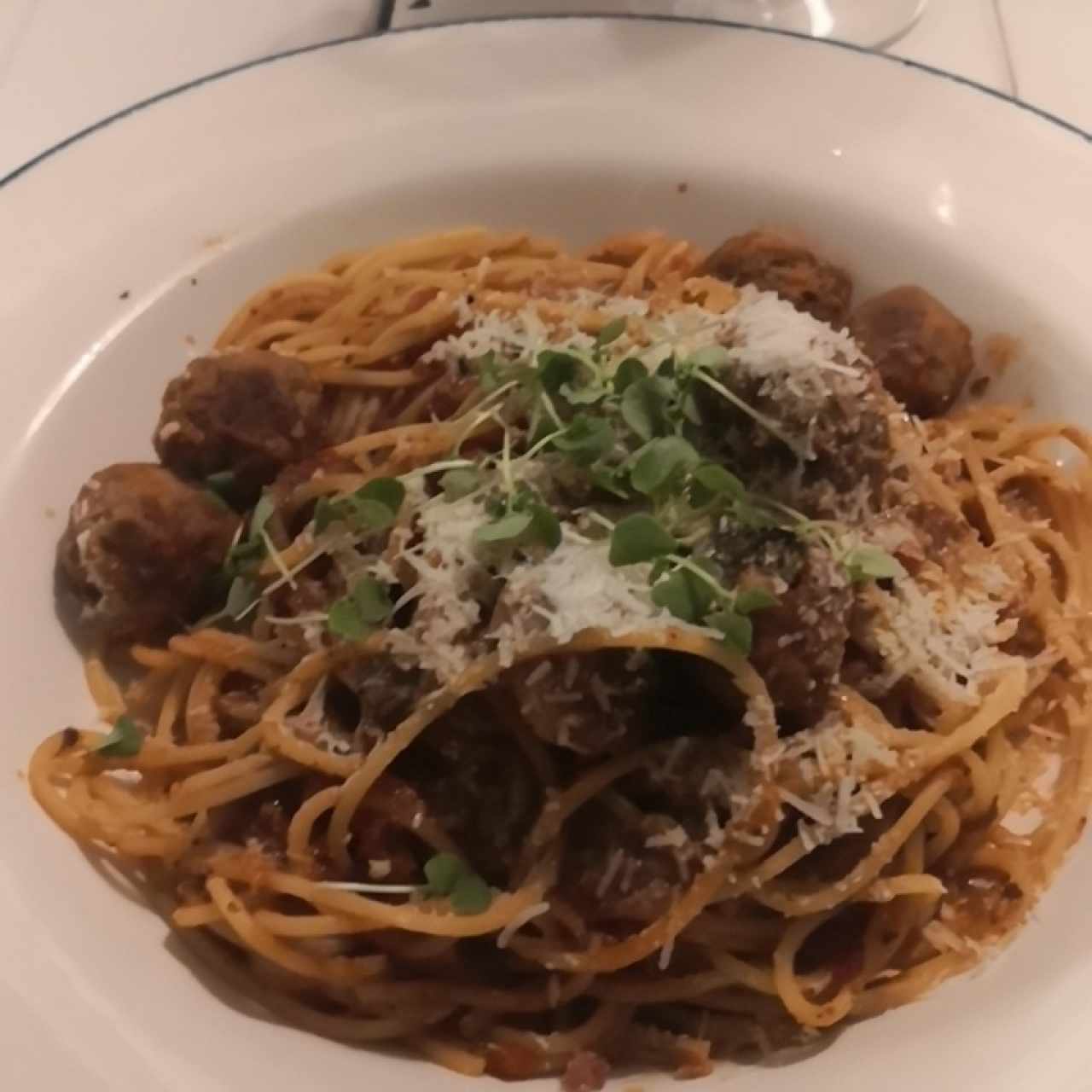 Spaguetti manso
