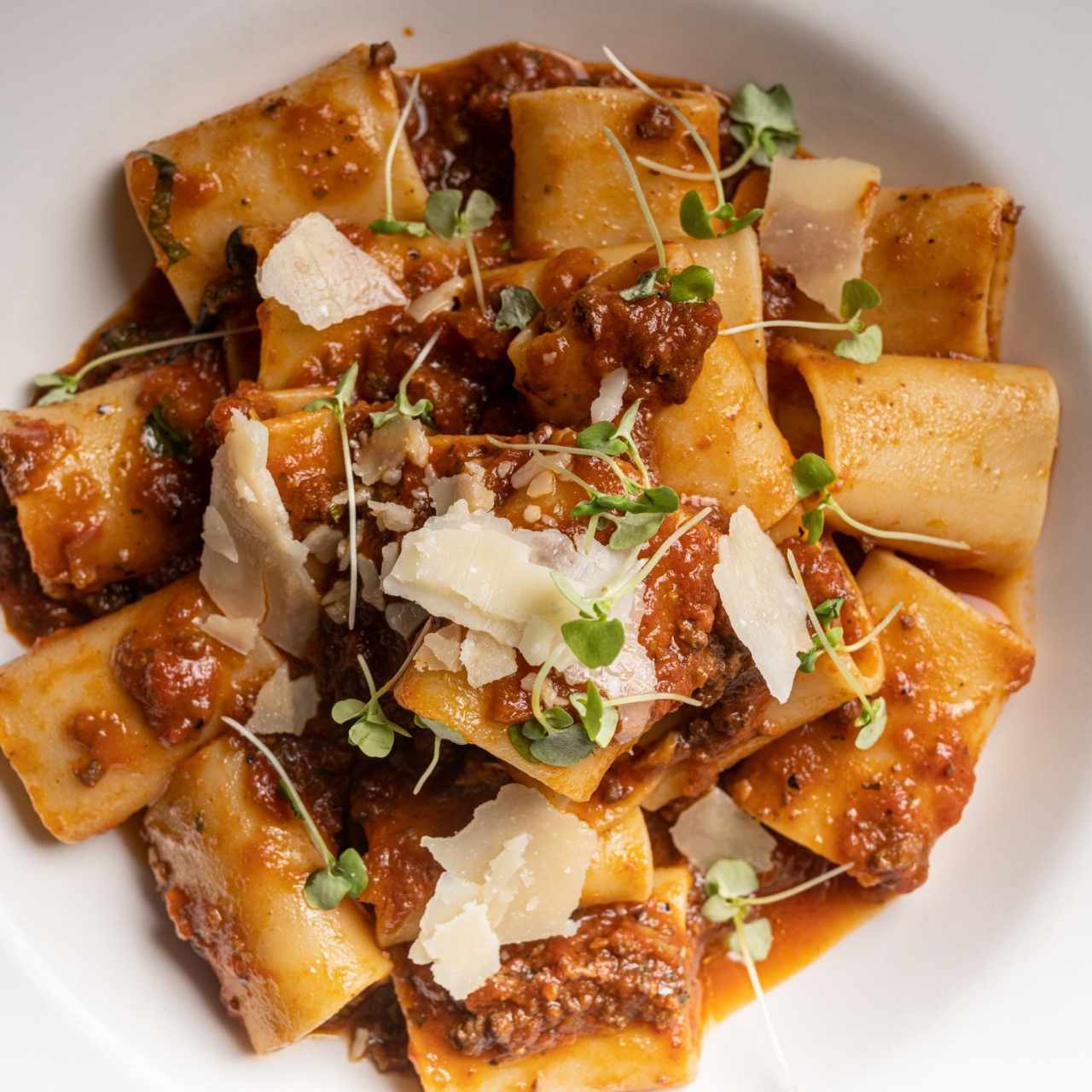 Paccheri Alla Bolognesa