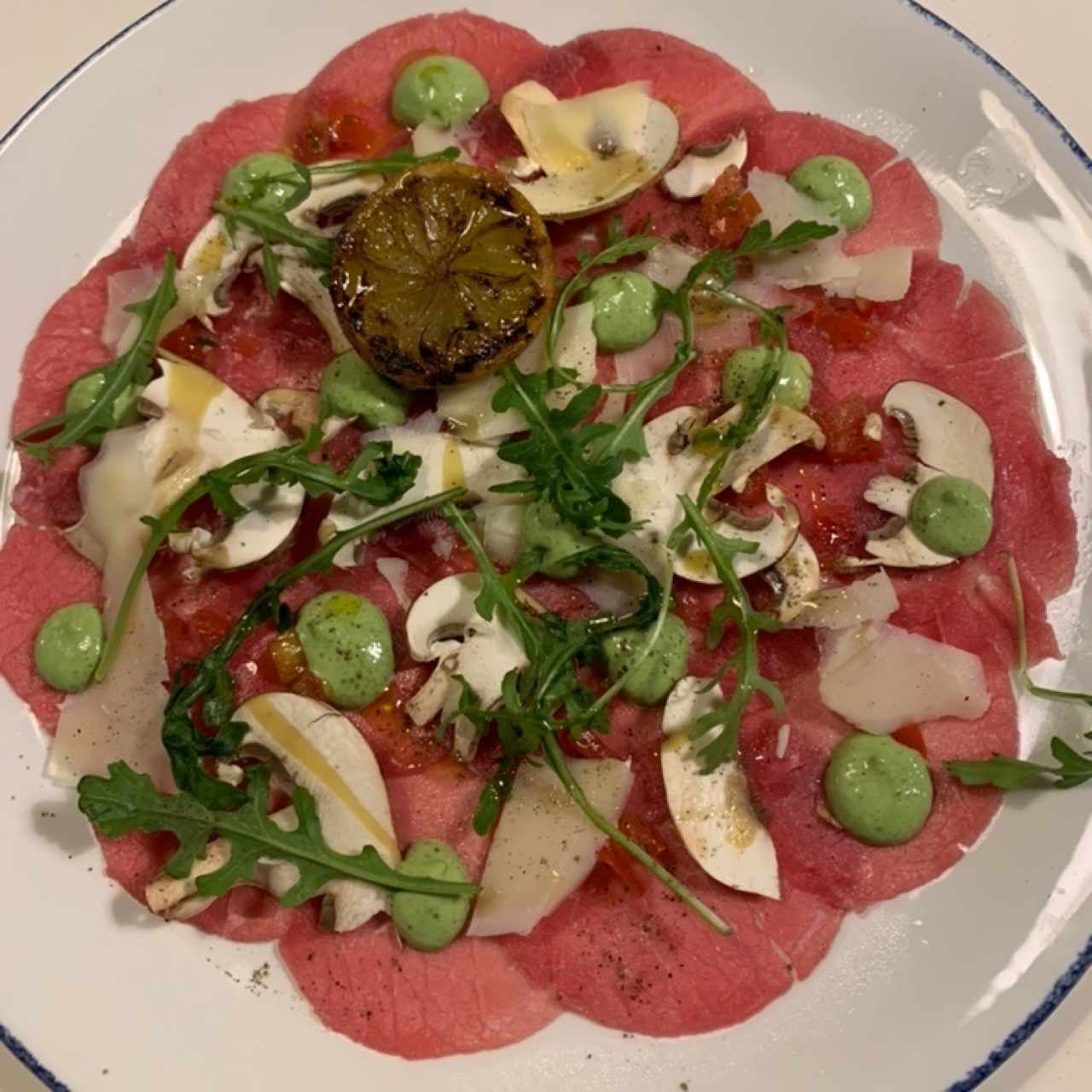 Carpaccio Di Manzo