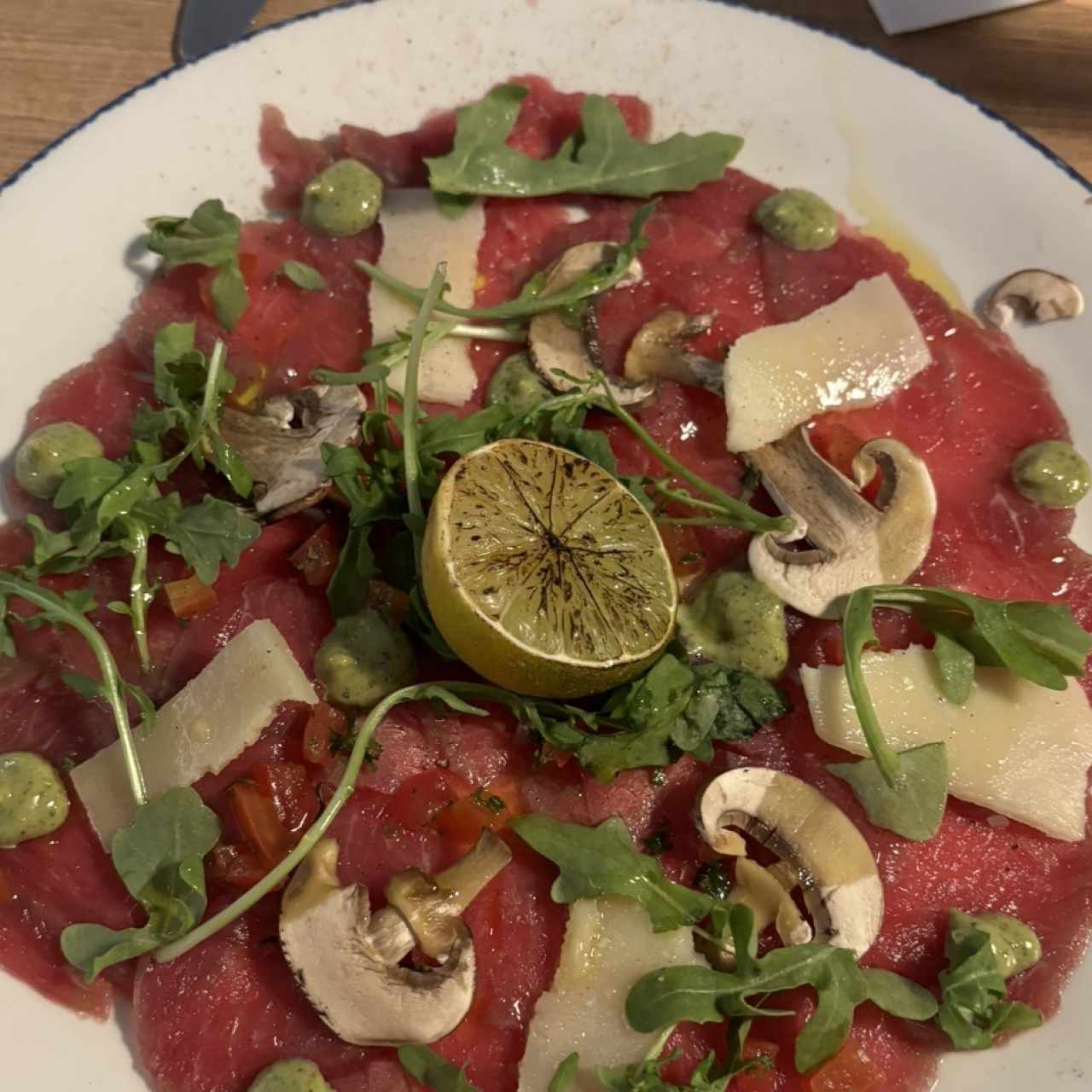 Carpaccio Di Manzo