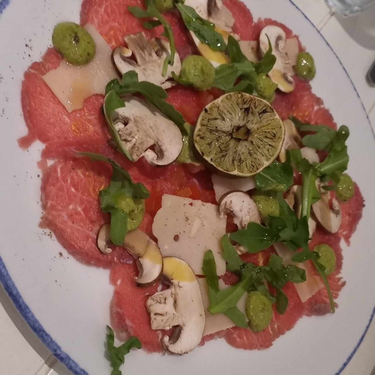 Carpaccio Di Manzo