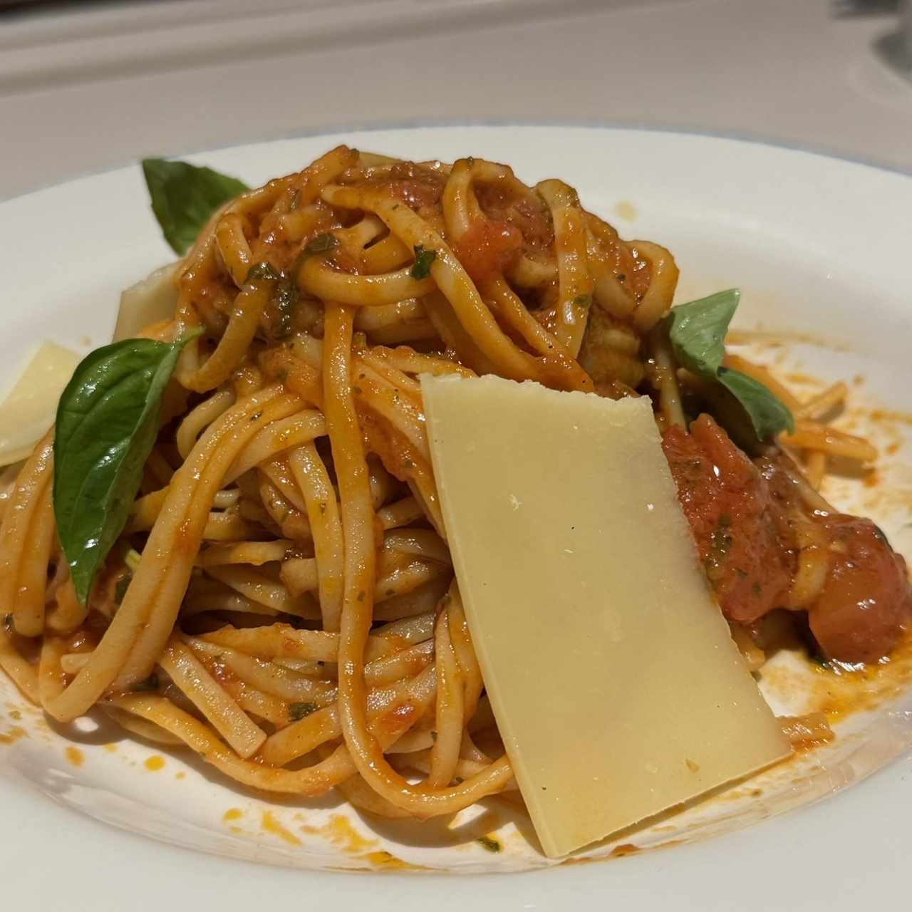 Linguini Al Filetto Di Pomodoro