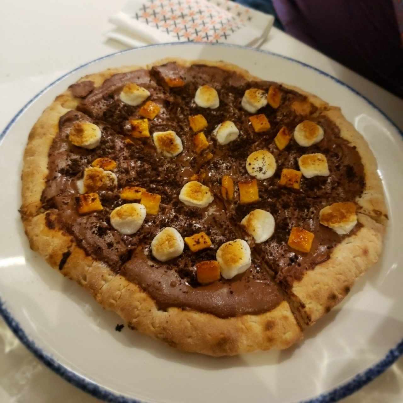 Pizza de Nutella