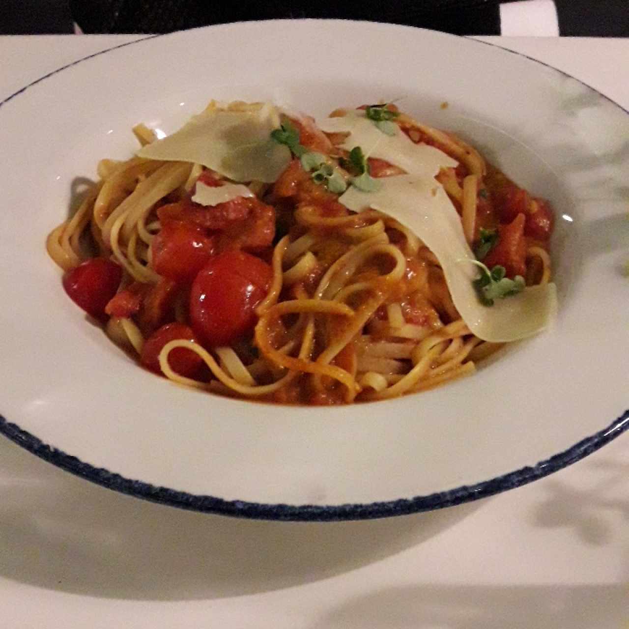 linguini pomodoro 