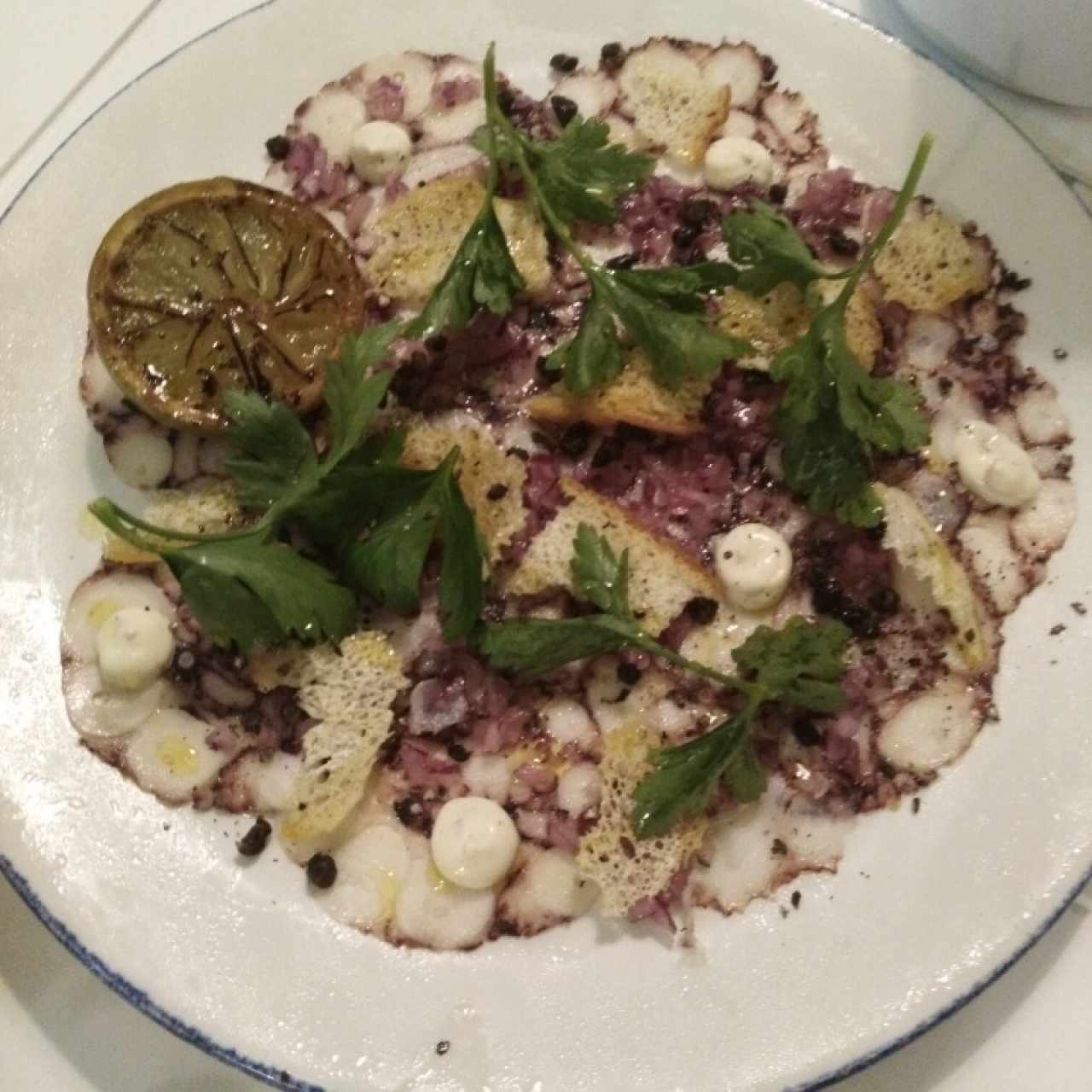 Carpaccio de Pulpo