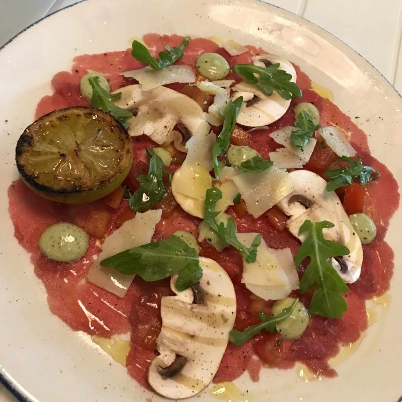 Carpaccio di manzo